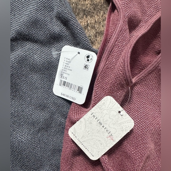 BNWT Free People Seamless Turtleneck Tanks (XS/S) - both for $25 - Picture 2 of 7